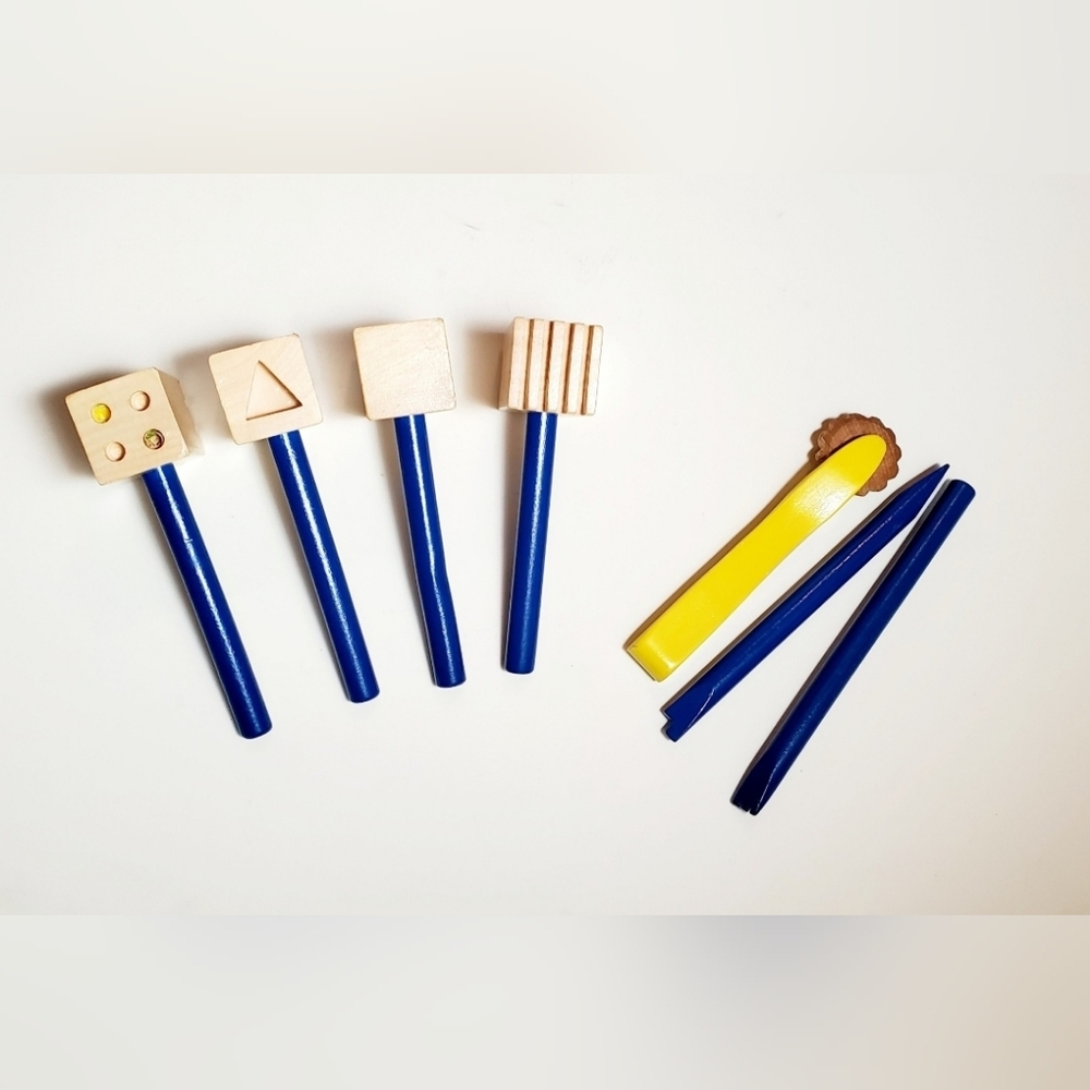Wooden Clay Hammer Tools (Set Of 7)